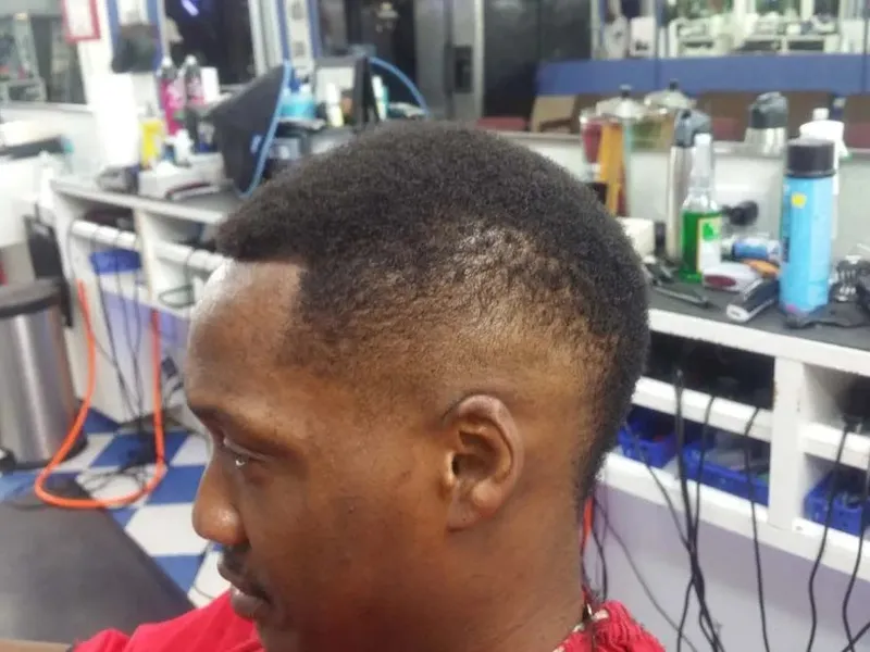A clean low fade
